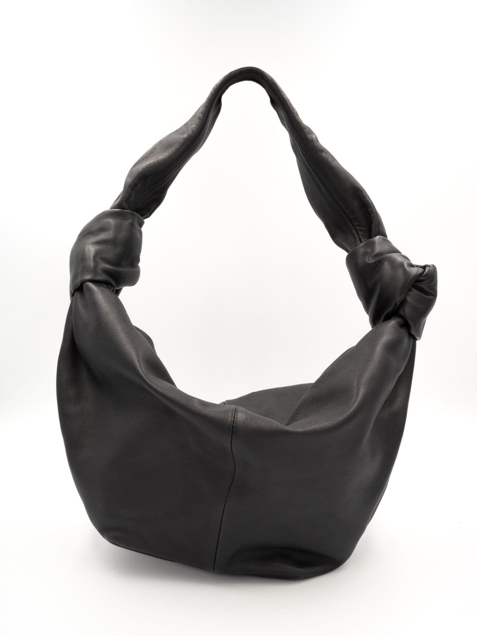 Bottega Veneta torebka Double Knot czarna