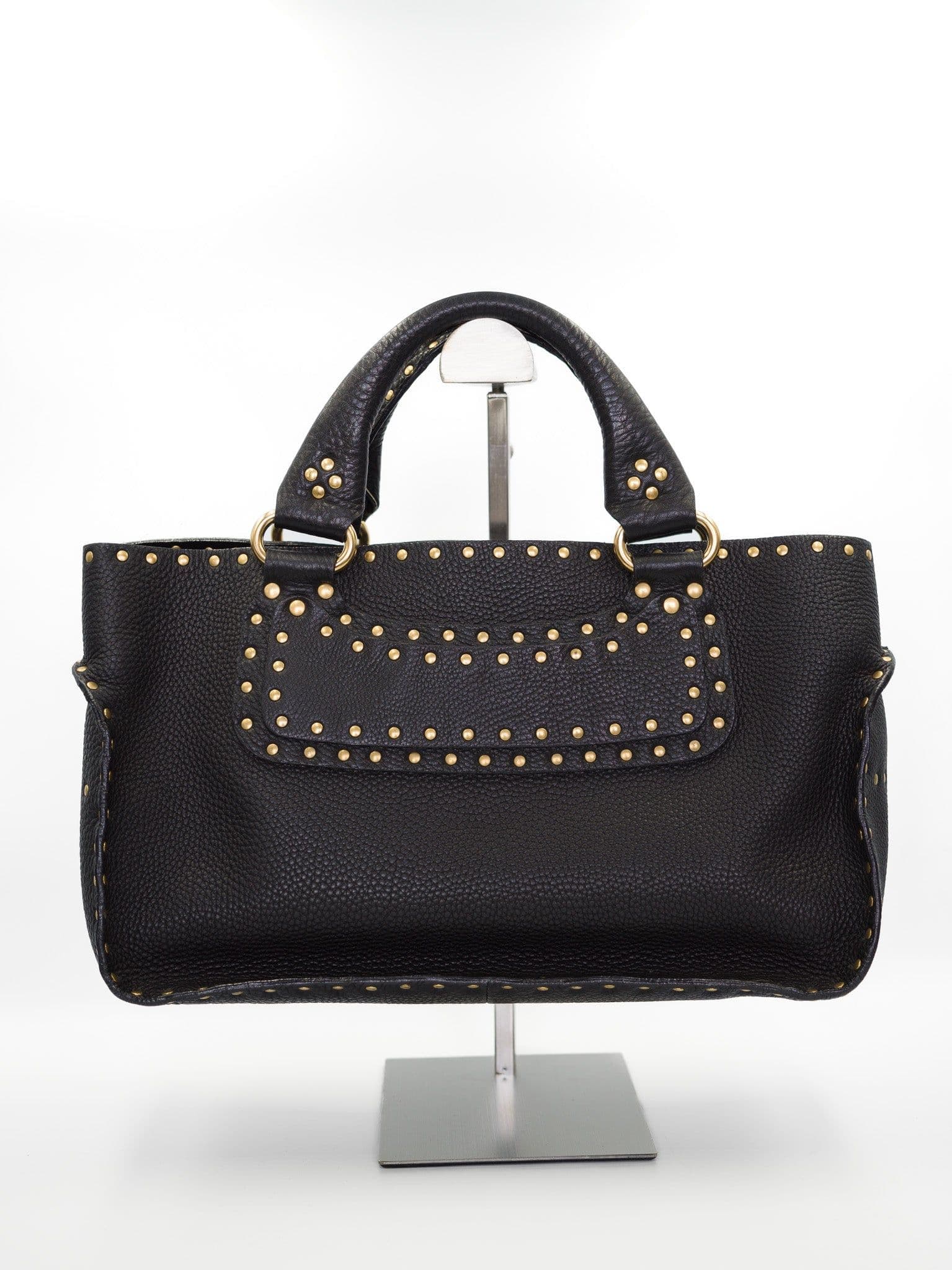 Torebka Céline Studded Boogie czarna rok 2000