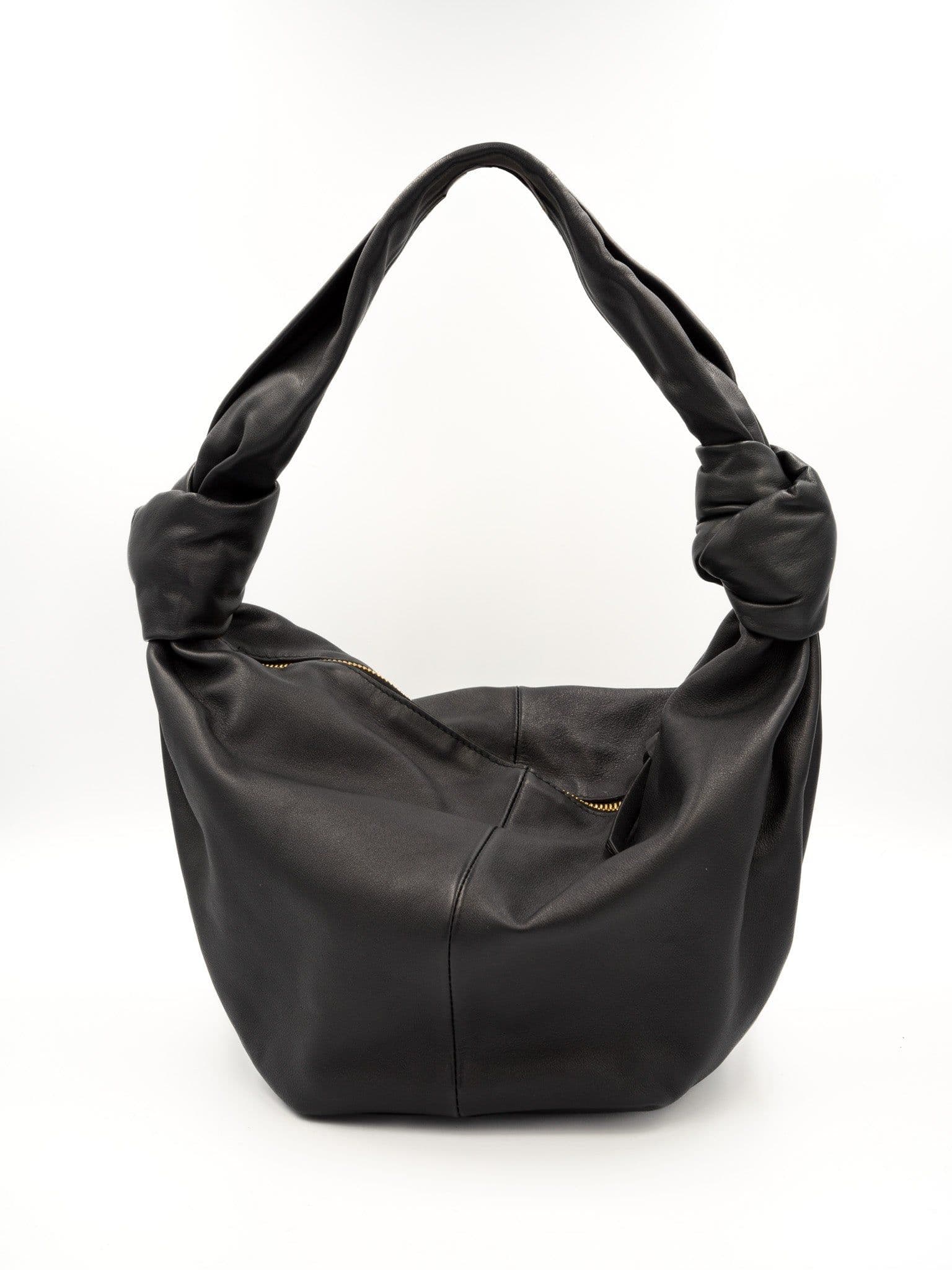 Bottega Veneta torebka Double Knot czarna